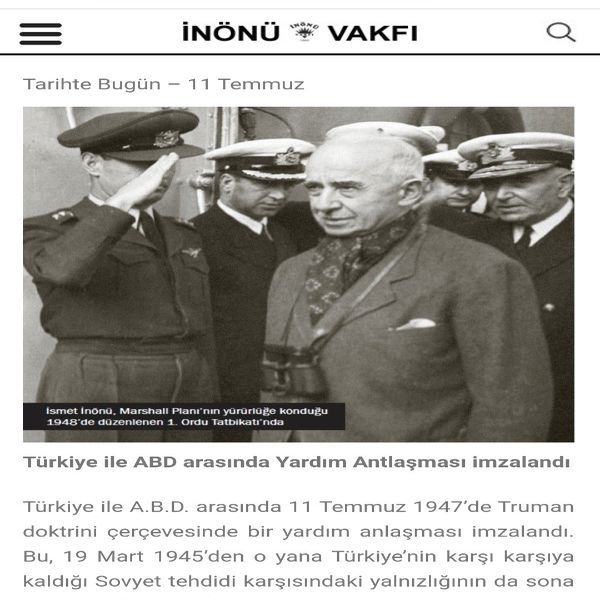 Marshall yardımlarını kim imzaladı?