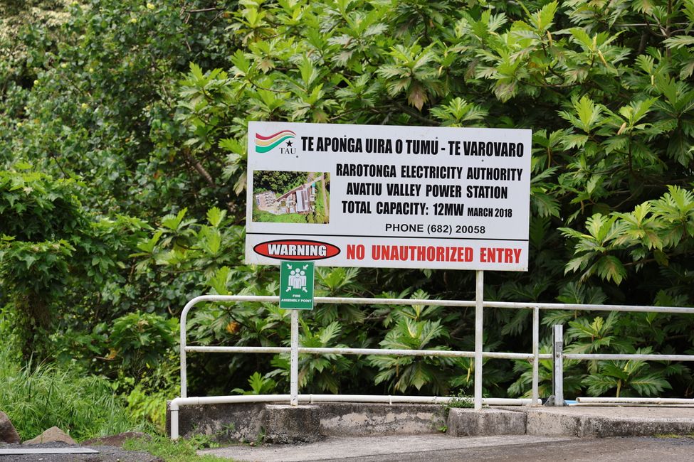 Rarotonga - Caminata cruzada por la isla