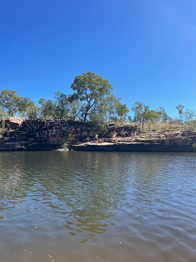 Badestelle am Sandy Creek