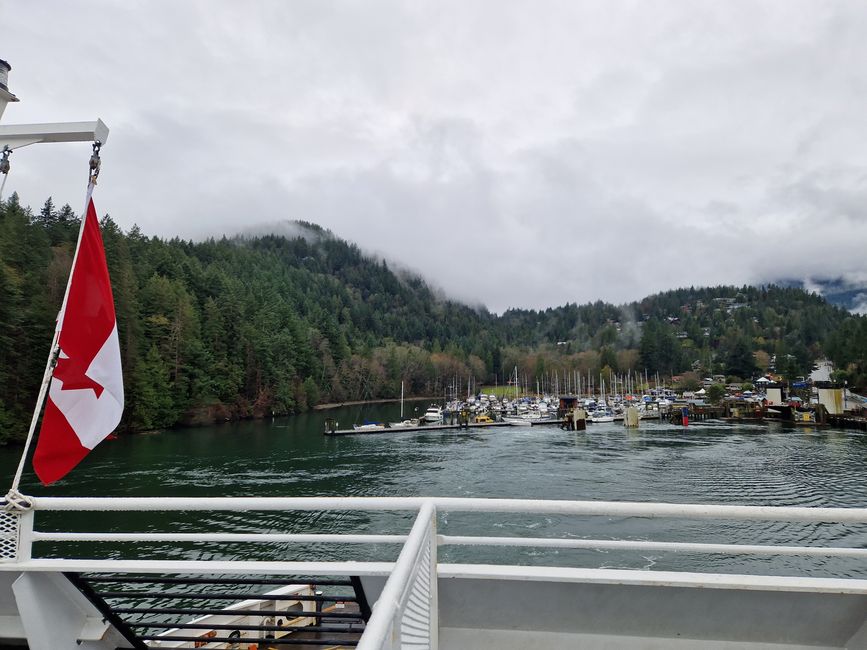 The first two weeks on Bowen Island