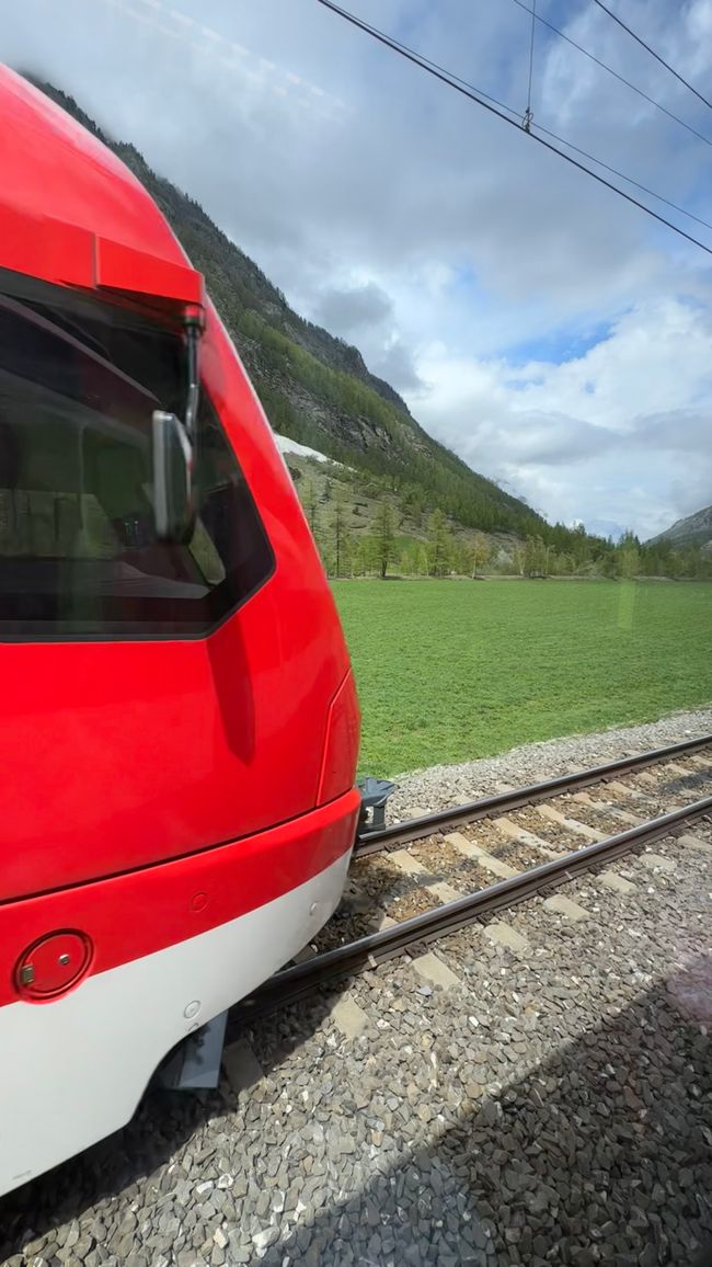 Bahn nach Zermatt 