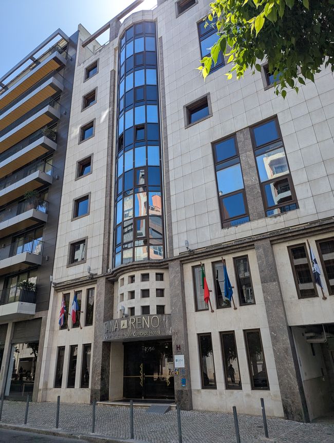 Ankunft im Hotel 