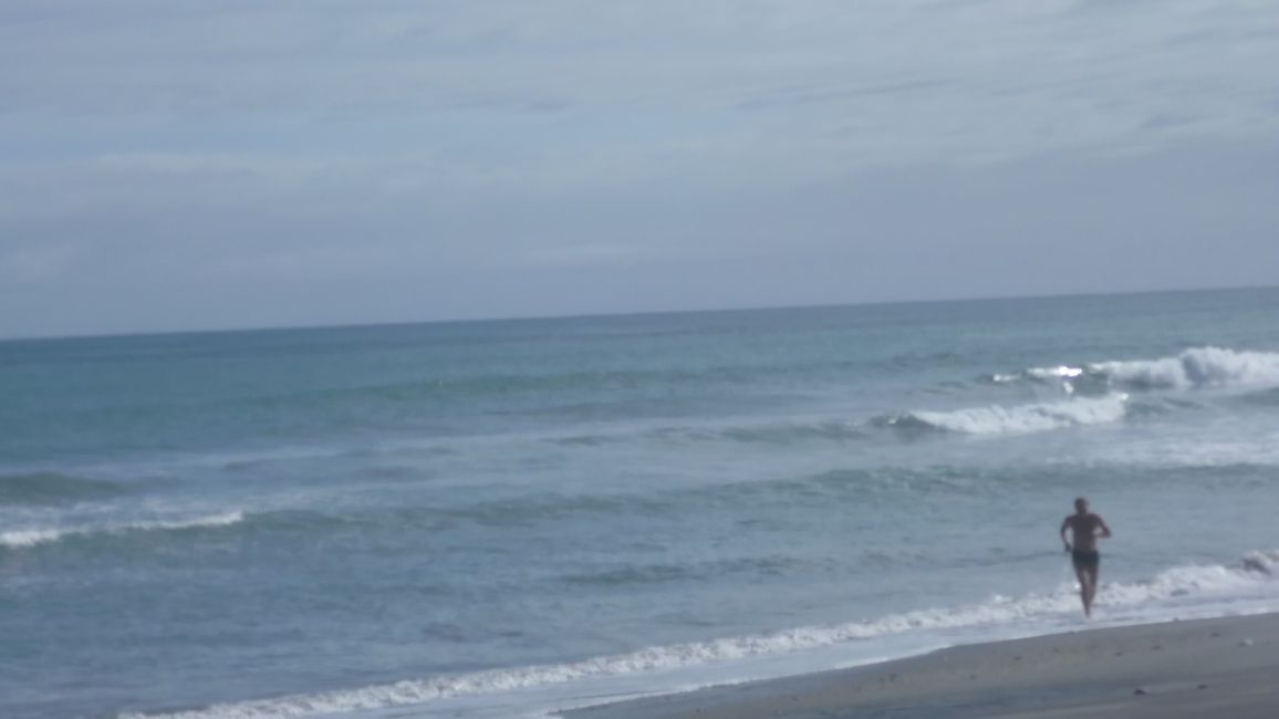 Ici, j'ose entrer dans la mer de Tasman