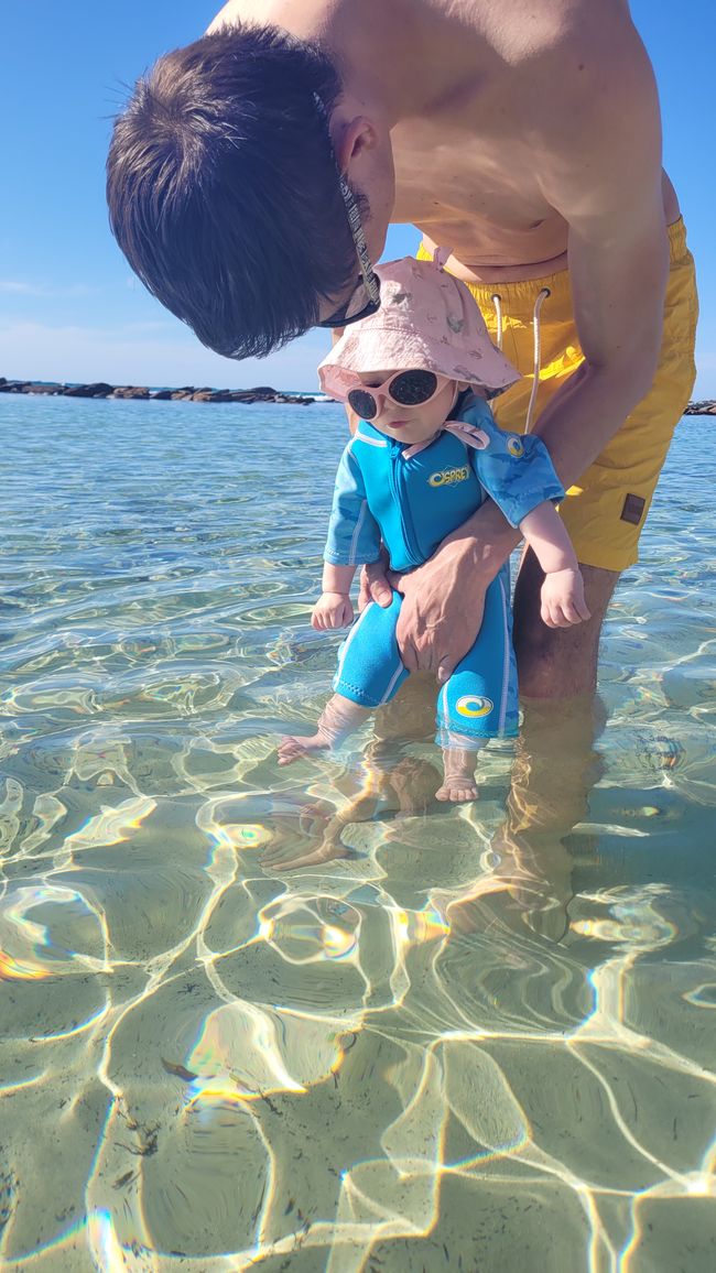 Kangaroo Island with Baby M.