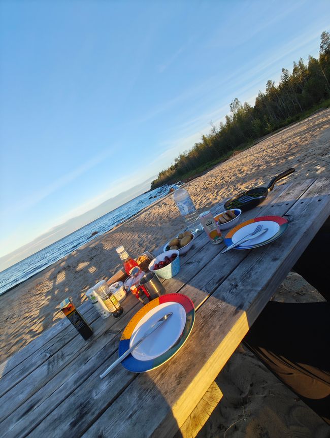 Midsommar am Meer
