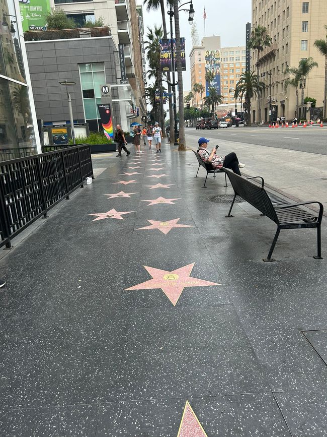 Kalifornien 2025, Tag 2, Hollywood, Beverly Hills und Santa Monica Pier