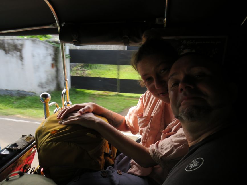 Retour à Negombo - Notre aventure en TukTuk touche à sa fin