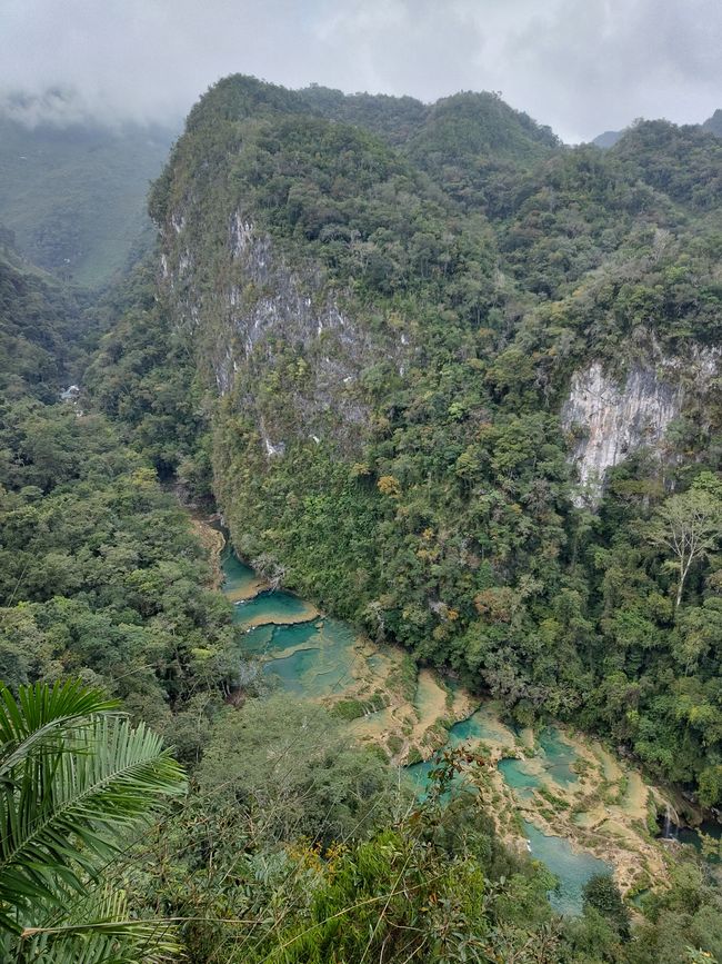 Semuc Champey from above