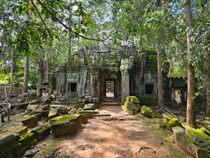Alles kommt anders... - oder: Die Tempelanlagen von Angkor