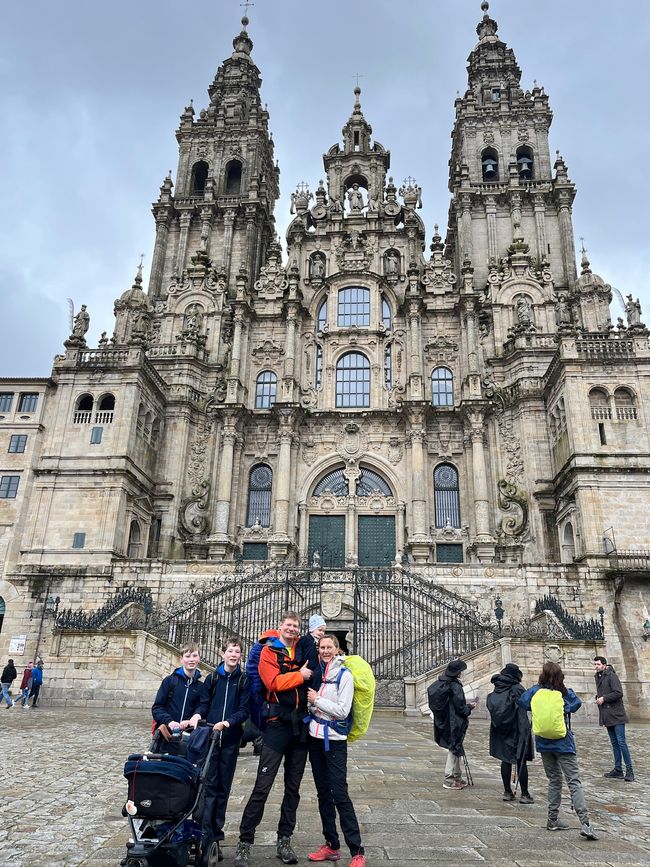 The journey is the destination — Santiago de Compostela