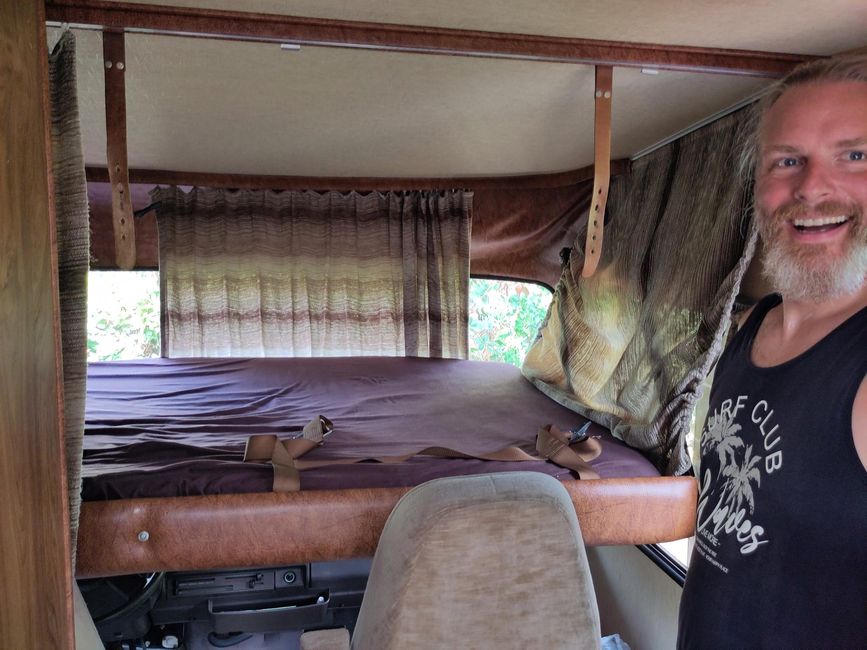 Repair, clear the deck and back to the beach