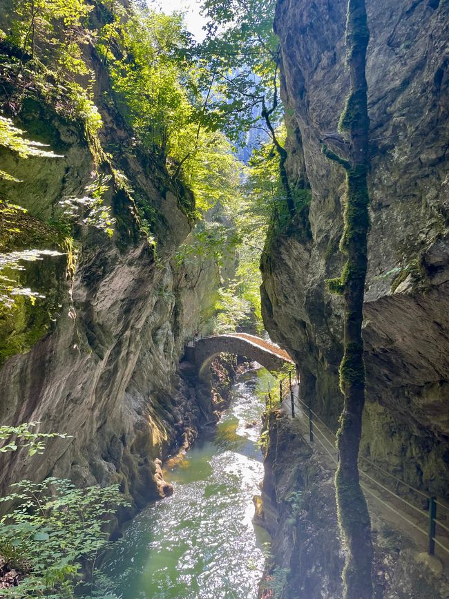 Descenso por el desfiladero de Areuse 🇨🇭