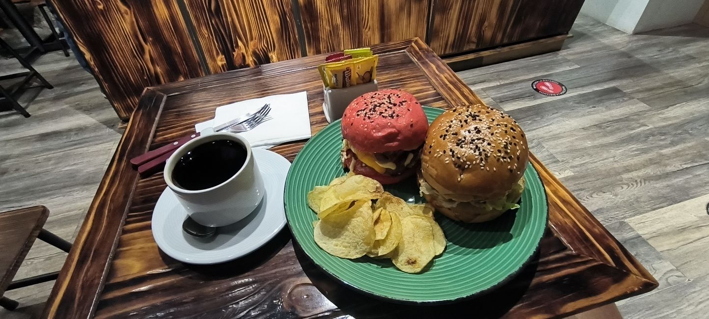 Burger with coffee. Was offered as a station wagon 