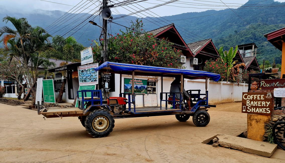 Entlang dem Fluß Nam Ou - nach Muang Ngoi und zurück