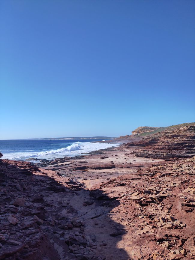 Vista al mar en el Nature Trail