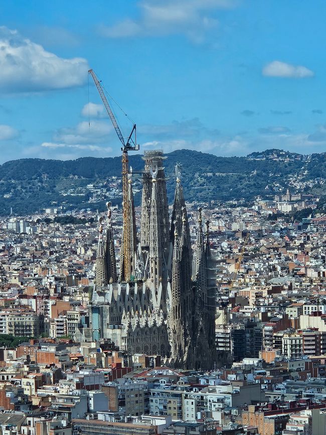 Vista spettacolare dalla Torre Glòries