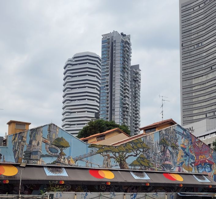 Tag 116 und 117: Kreuzfahrt rund um die Welt  - Singapur