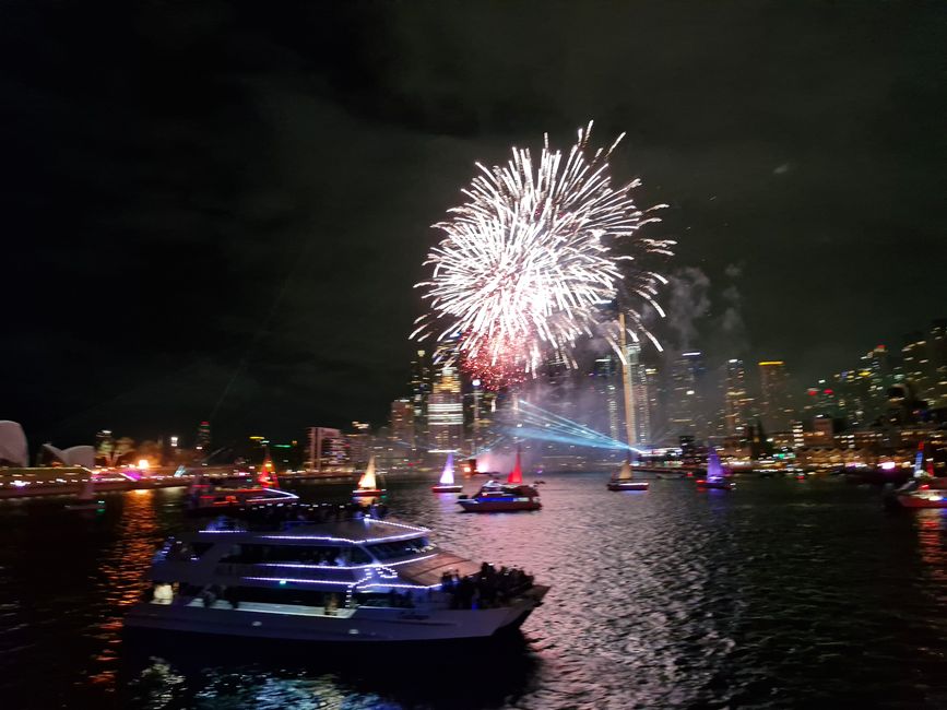 Feuerwerk über Sydney - Once in a Lifetime Möglichkeit