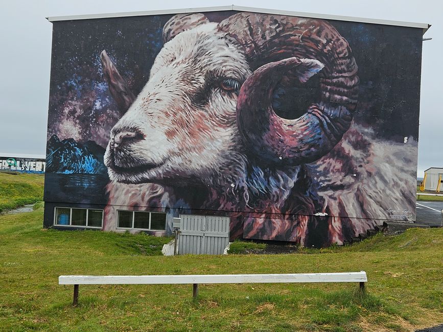 Wandmalerein Hellissandur 