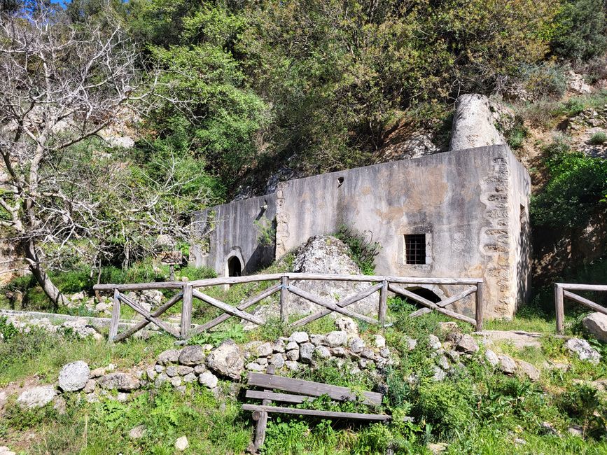 Restaurierte Wassermühle