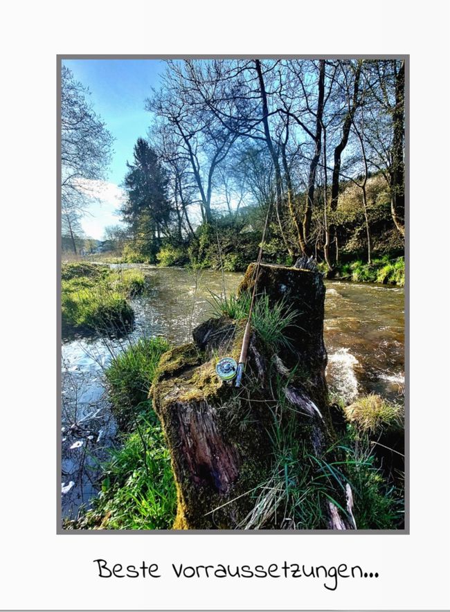 Not only fly fishing at the Kyll/Eifel
