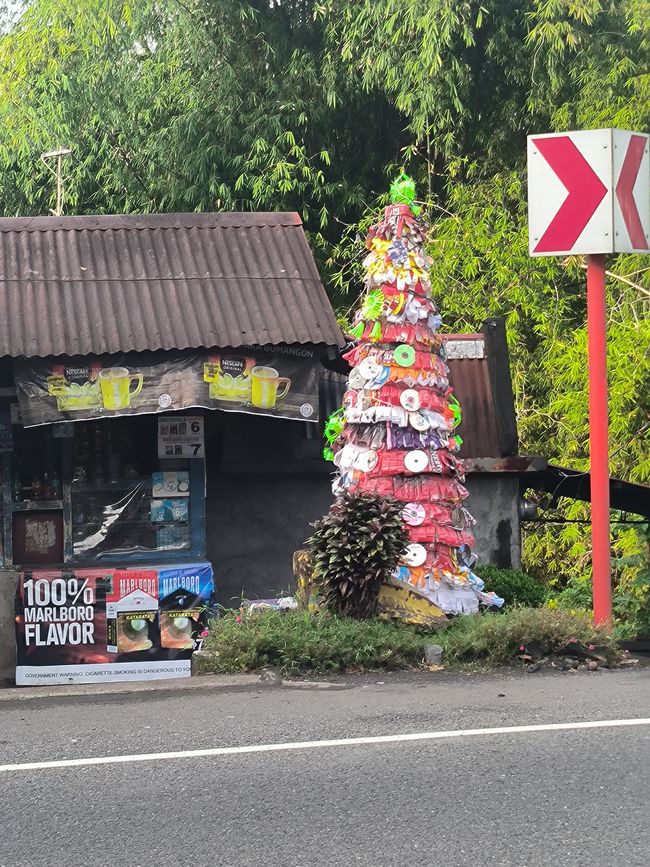 Müll - Weihnachtsbaum