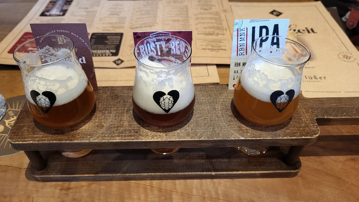 Degustazione di birra al 'Barfüßer'