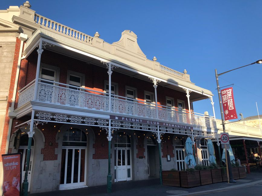 Maisons coloniales au centre de Fremantle