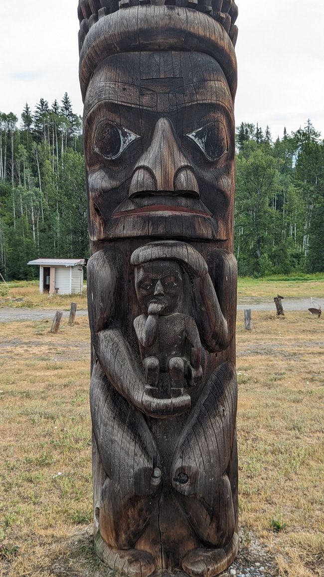 Gitanyow Totem Poles