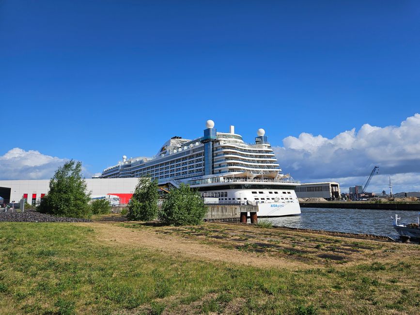 2025 - Mai - Hambourg - Visite du navire AIDA