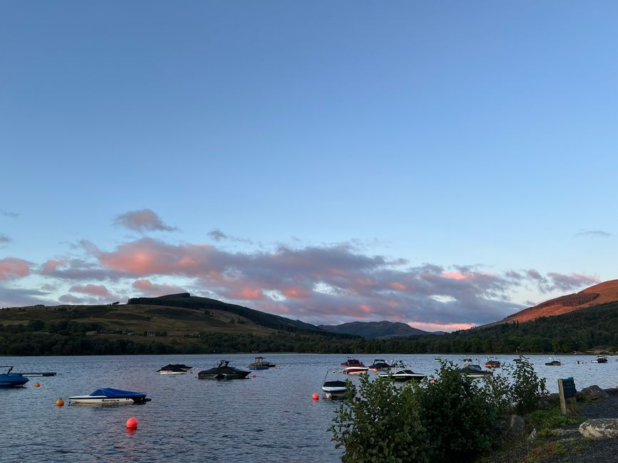 La última excursión desde Loch Earn...