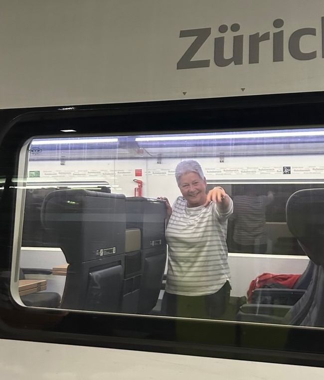 Farewell at Hamburg Hbf