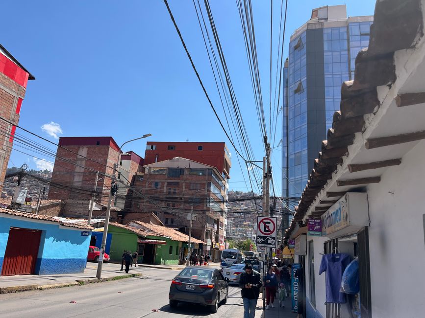Tag 14
Auf dem Weg zur Mall von Cusco