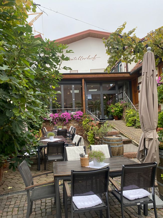 Der Muskatellerhof hat einen neuen Eingangsbereich
