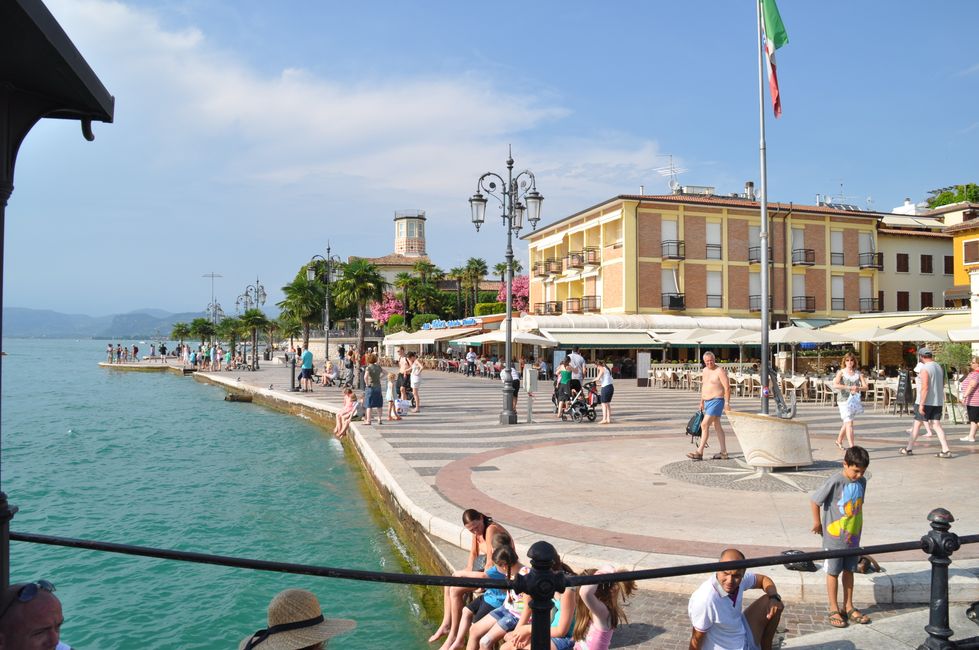 Torbole am Gardasee im Juli 2013