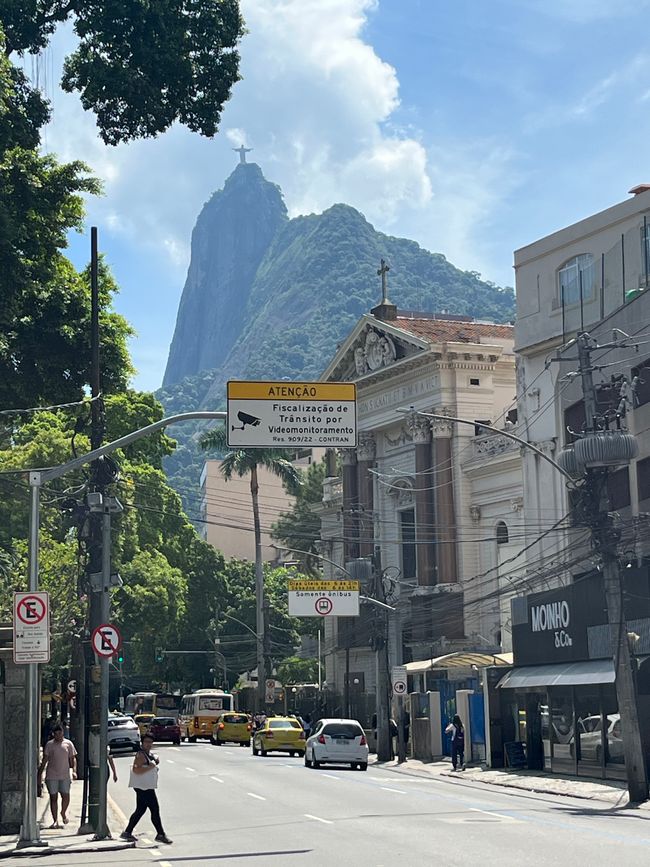 Botafogo - Blick auf den Corcovado
