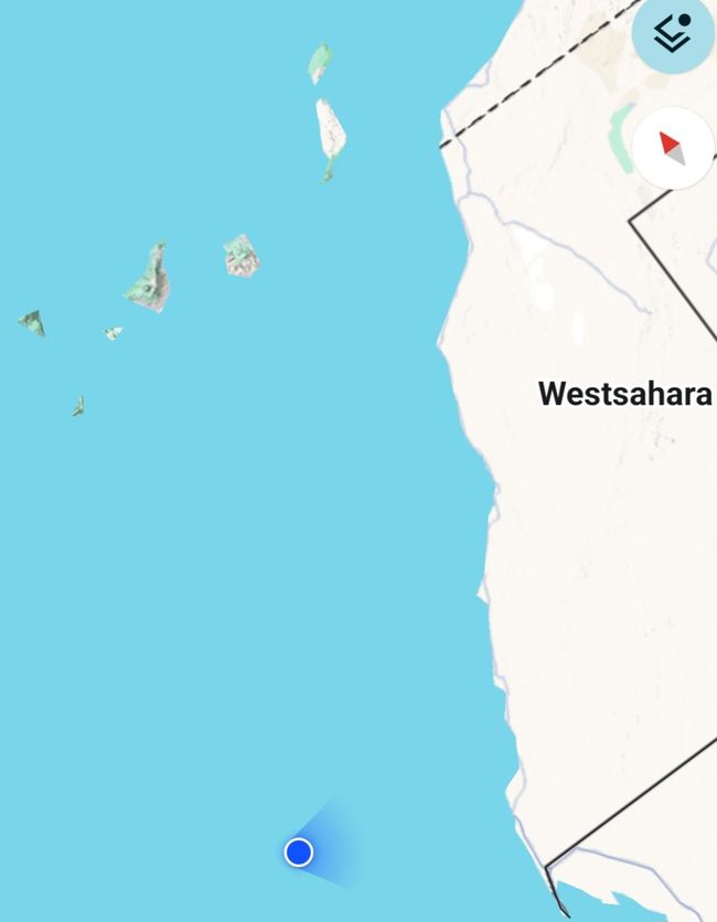 Day 162 of planned 175: Around the world cruise - Day at sea