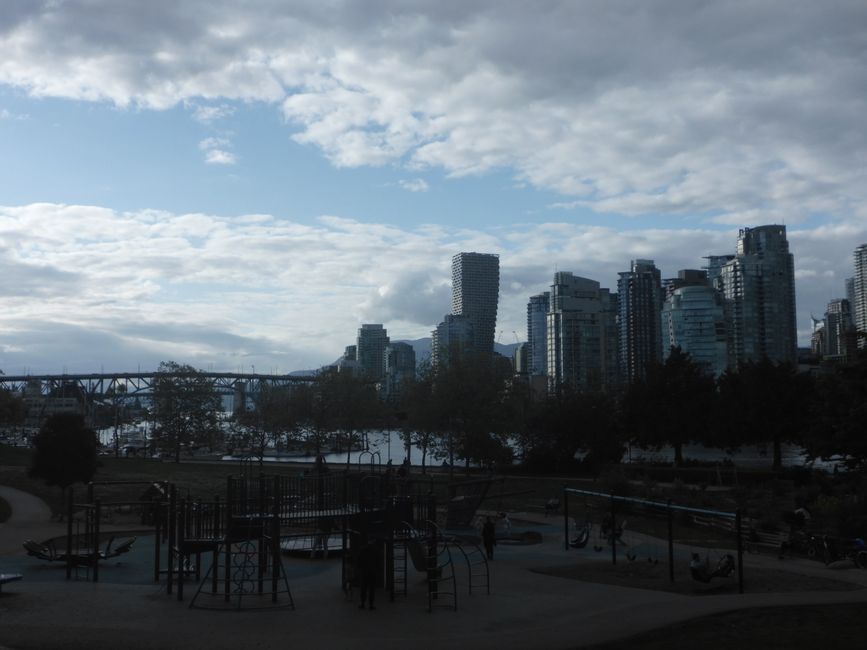Blick vom Charleson Park