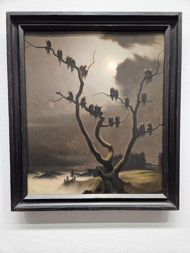 Franz Sedlacek "Gespenster auf dem Baum"