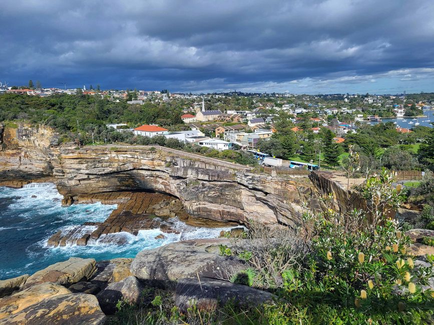 Pazifikküste in Watson Bay