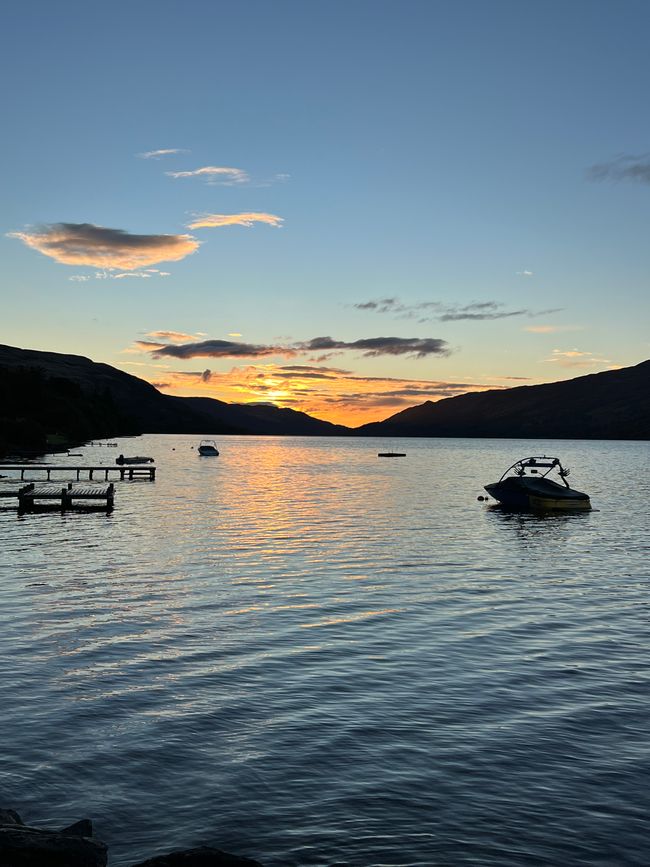 La última excursión desde Loch Earn...