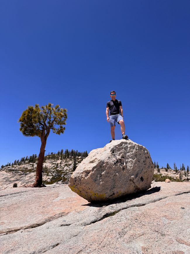 Olmsted Point - erratique glaciaire
