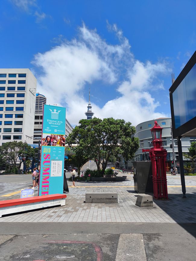 Farewell to Auckland ....
