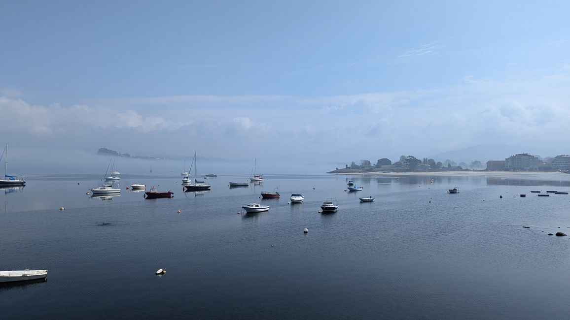 Seventh stage from Viladeduso to Baiona on the Camino Portugues da Costa