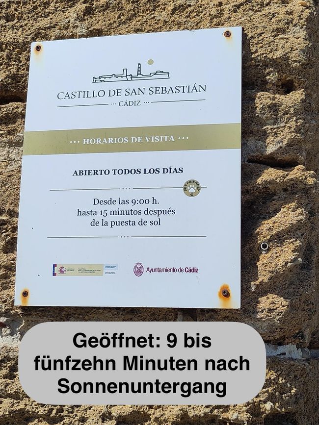 Visite de la ville de Cádiz