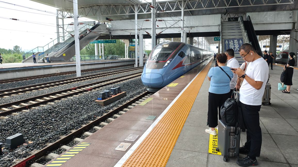 Notre train arrive