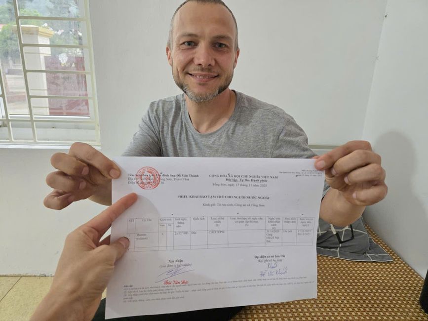 Zu Besuch bei Khanh's Familie