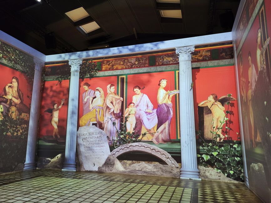 Les derniers jours de Pompéi - l'exposition immersive