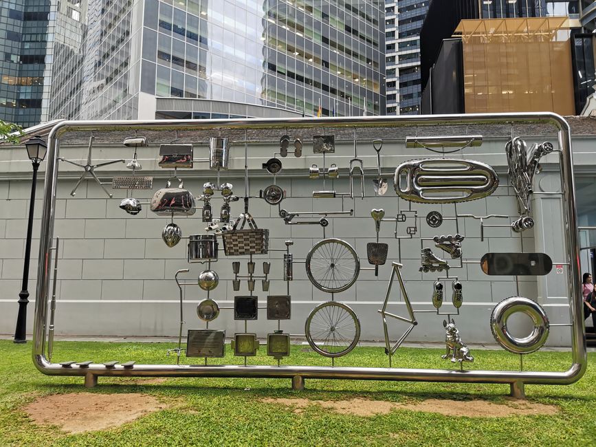 Streifzüge am zweiten Tag durch Singapur