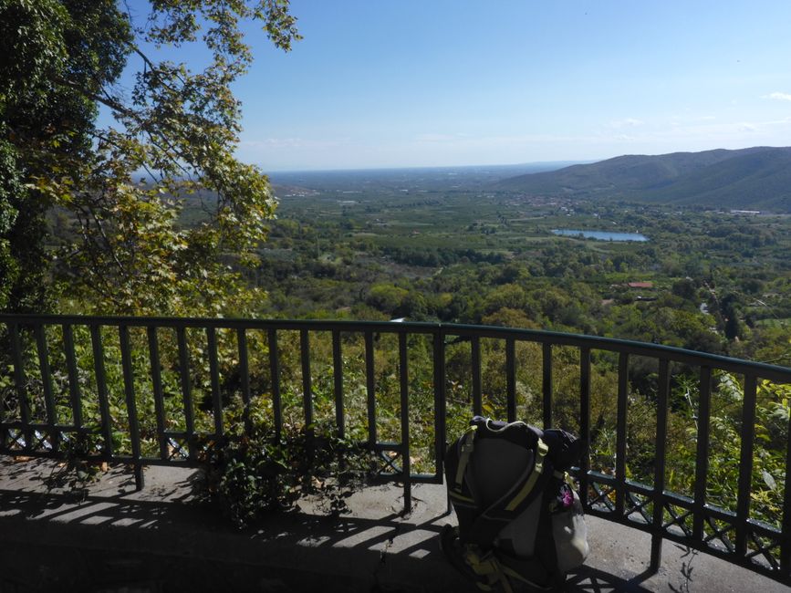 Edessa,  Blick in die Ebene 